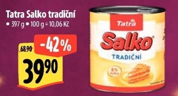 Mléko kondenzované Salko Tatra