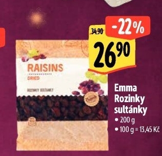 Rozinky Sultánky Emma