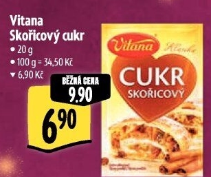 Skořicový cukr Vitana