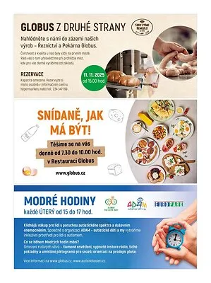 akční leták Globus 5.11.2025-11.11.2025