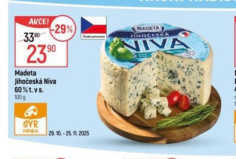 Madeta Jihočeská Niva