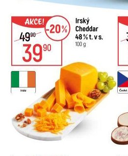 Irský Cheddar