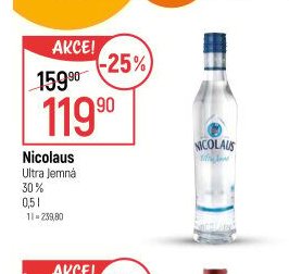 Nicolaus Ultra Jemná 30% 0,5 l