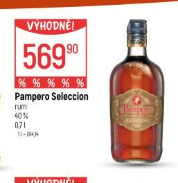 Pampero Seleccion rum 40% 0,7 l