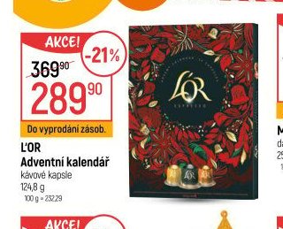 L'OR Adventní kalendář