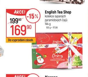 English Tea Shop vánoční čaj