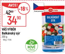 Balkánský sýr Váš Výběr