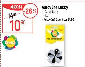 Vůně do auta Lucky OHO