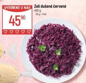Zelí červené sterilované