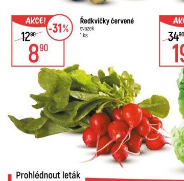 Ředkvičky červené