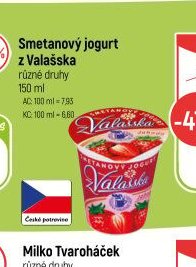 Smetanový jogurt z Valašska