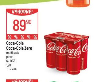 Coca-Cola / Coca-Cola Zero multipack