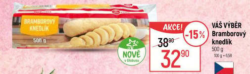 Bramborový knedlík Váš Výběr