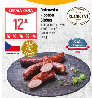 Ostravská klobása Globus