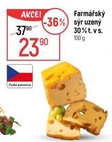 Sýr Farmářský uzený