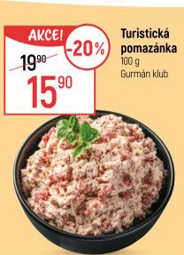 Turistická pomazánka