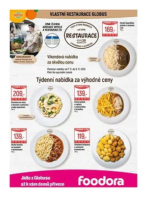 akční leták Globus 5.11.2025-11.11.2025