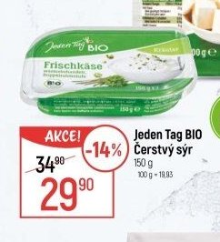 Jeden Tag BIO Čerstvý sýr