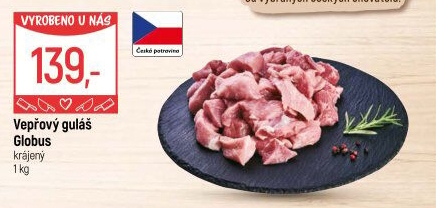 Maso na guláš vepřové Globus