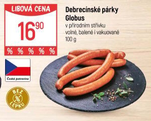 Párky debrecínské Globus