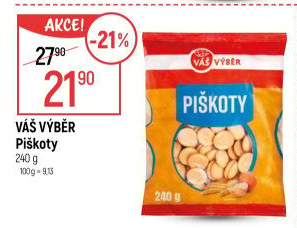 Piškoty Váš Výběr