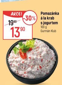 Pomazánka a la krab s jogurtem