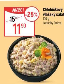 Salát vlašský chlebíčkový