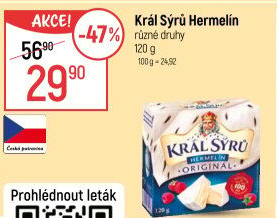 Sýr Hermelín Král sýrů