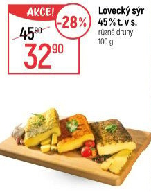 Sýr lovecký 45%