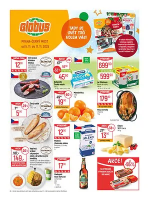 akční leták Globus 5.11.2025-11.11.2025