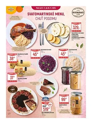 akční leták Globus 5.11.2025-11.11.2025