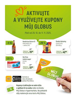 akční leták Globus 5.11.2025-11.11.2025