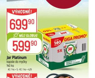 Jar Platinum kapsle do myčky