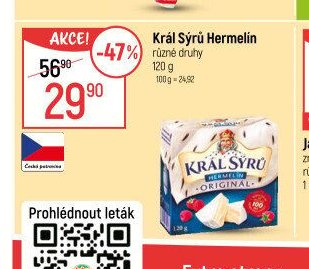 Král Sýrů Hermelín