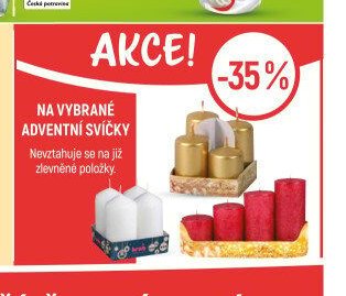 Adventní svíčky