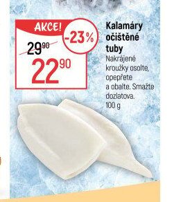 Kalamáry očištěné tuby