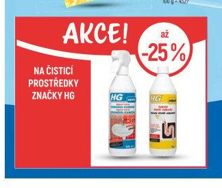 HG čisticí prostředky