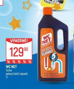 WC NET Turbo gelový čistič odpadů