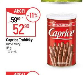 Caprice Trubičky