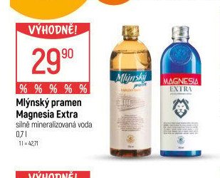 Mlýnský pramen, Magnesia Extra