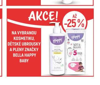 Bella Happy dětské ubrousky a pleny - Globus akcniletaky.com