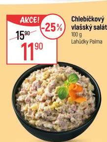 Salát vlašský chlebíčkový