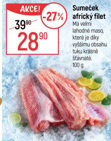 Sumeček africký filety