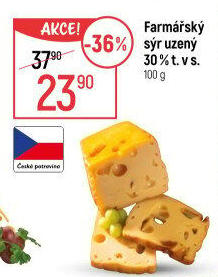 Sýr Farmářský uzený