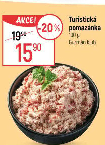 Turistická pomazánka