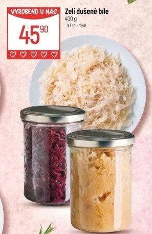 Zelí bílé sterilované