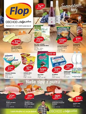 akční leták FLOP 5.11.2025-11.11.2025