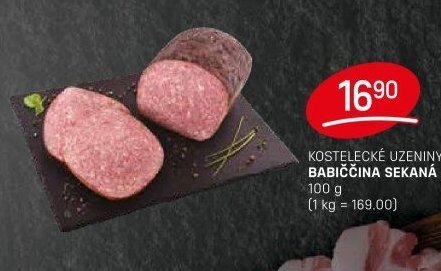KOSTELECKÉ UZENINY BABIČČINA SEKANÁ