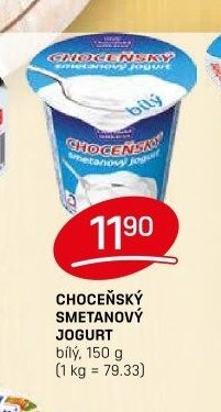CHOCEŇSKÝ SMETANOVÝ JOGURT