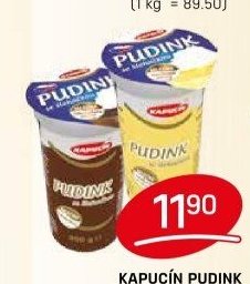 KAPUCÍN PUDINK SE ŠLEHAČKOU
